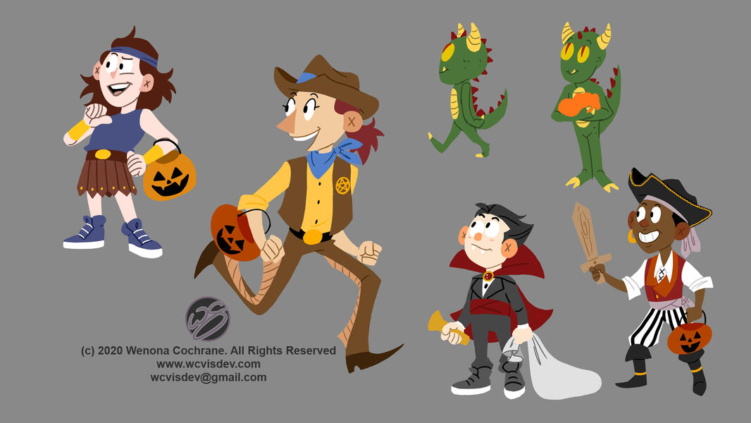 Character Concepts 1 - Full Color